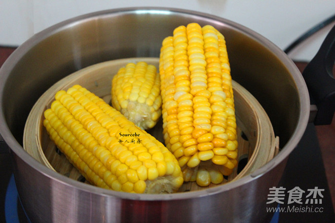 Honey Steamed Corn recipe