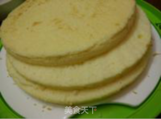 Ten-inch Fruit Chiffon Cake-winners of Lezhong Colorful Summer Baking Competition recipe