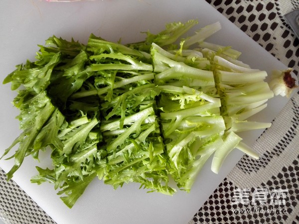 Gelinuoer Bitter Chrysanthemum Mixed with Cherry Radish recipe