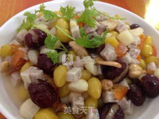 Classic Teochew Vegetables Roasted Ginkgo recipe