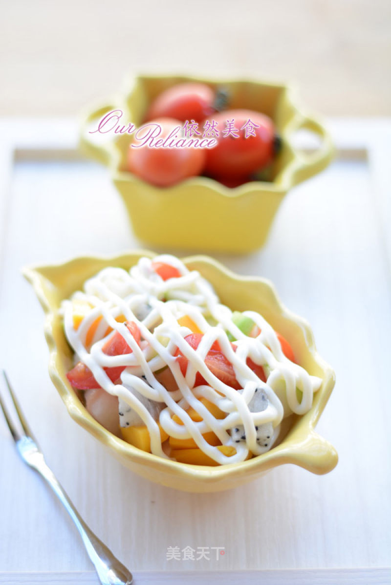 【salad Fruit】---new Year's Eve Fruits Solve Greasy