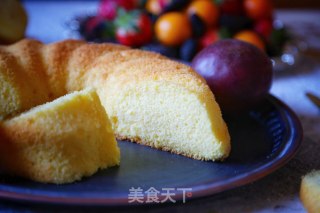 Passion Fruit Chiffon Cake recipe