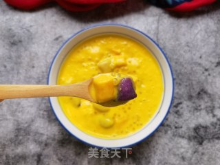 Mango Taro Balls and Sago recipe