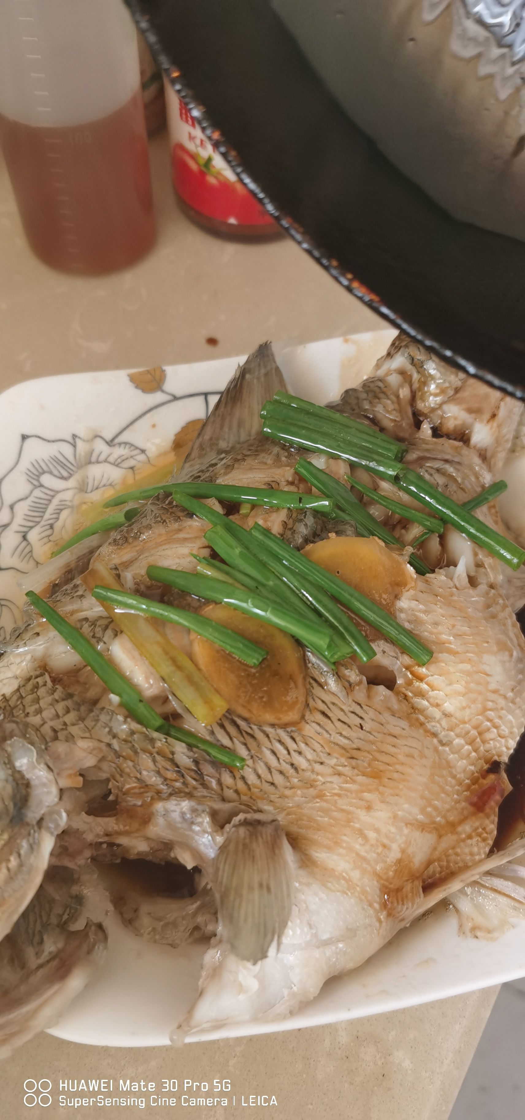 Steamed Sea Bass recipe