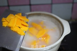 【lean Pumpkin Congee】——reuse Leftover Rice recipe