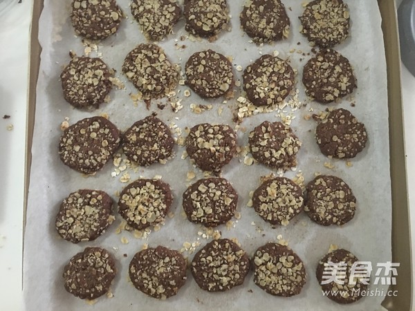 Chocolate Oatmeal Cookies recipe