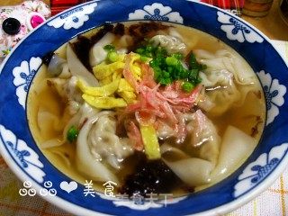 【shanghai Classic】wontons with Vegetables and Fresh Meat recipe