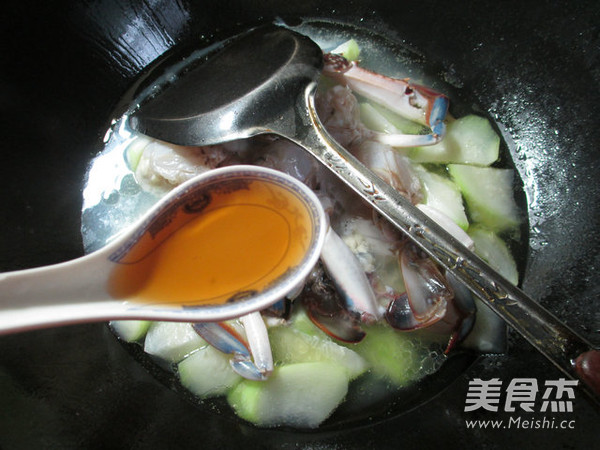 Long Melon Boiled Crab recipe