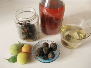 [green Plum Wine] Intoxicating Time of Plums (filled in Pit) recipe