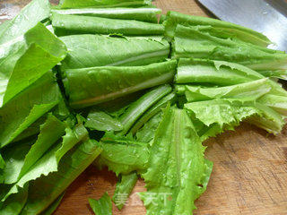 Peanuts Mixed with Lettuce recipe