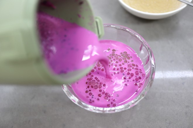 Dragon Fruit Sago recipe