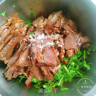 Coriander with Beef recipe