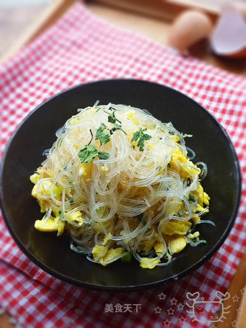 Fried Vermicelli with Egg recipe