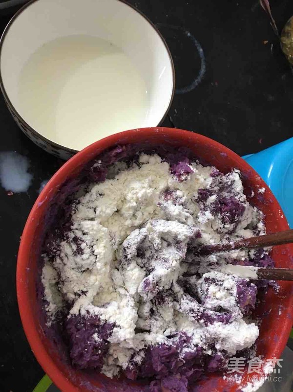 Purple Potato Cake recipe