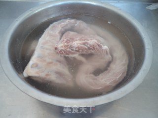Twice-cooked Pork Ribs Braised Kelp recipe