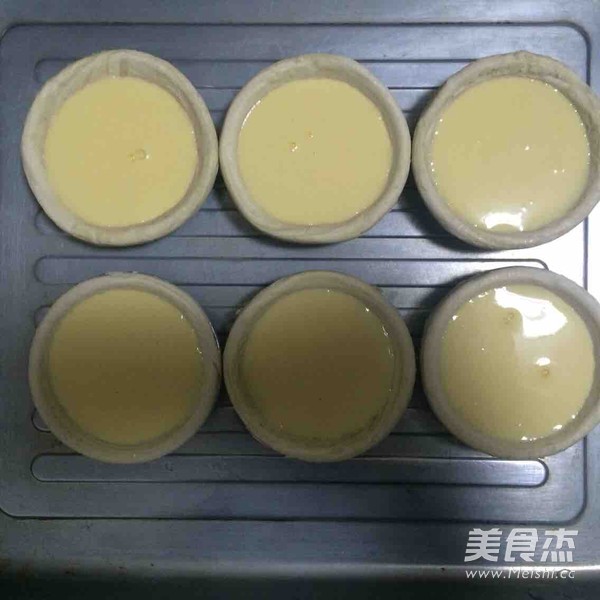 Baked Egg Tart recipe