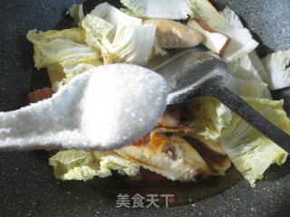 Braised Chinese Cabbage with Fragrant Dried Medium Fin recipe