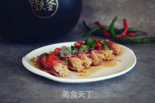 Steamed Enoki Mushrooms with Bacon recipe