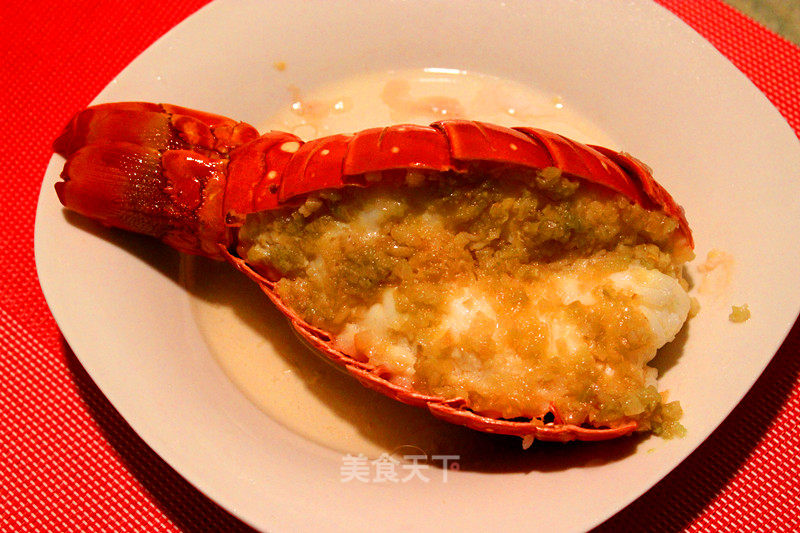 Steamed Garlic Lobster recipe