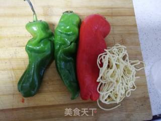 Stir-fried Shredded Green Pepper recipe