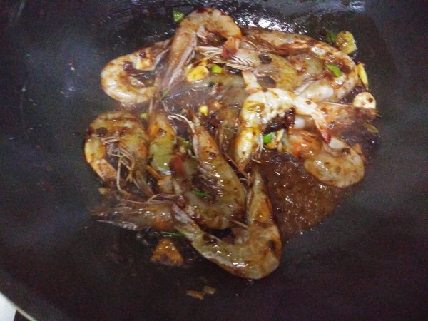 Stir-fried Prawns with Pixian Spicy Sauce recipe