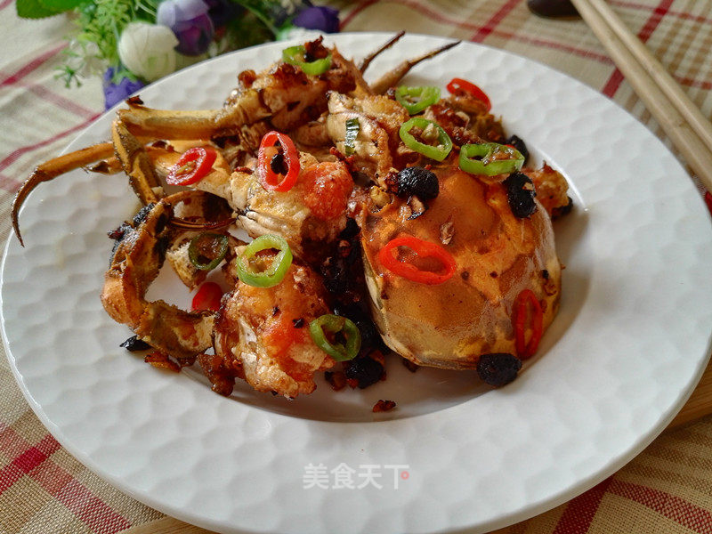 Black Soy Crab recipe