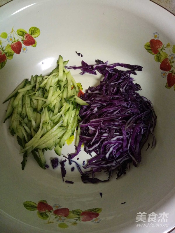 Purple Cabbage Salad recipe