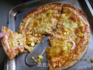 Corn Kernel Pizza recipe