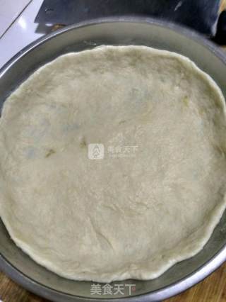 Corn Pizza with Thin Bottom Sausage recipe
