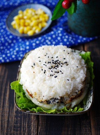 Rice Cutlet Burger recipe