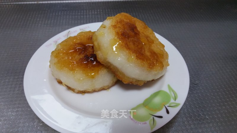 Delicious and Crispy Fried Rice Cakes recipe