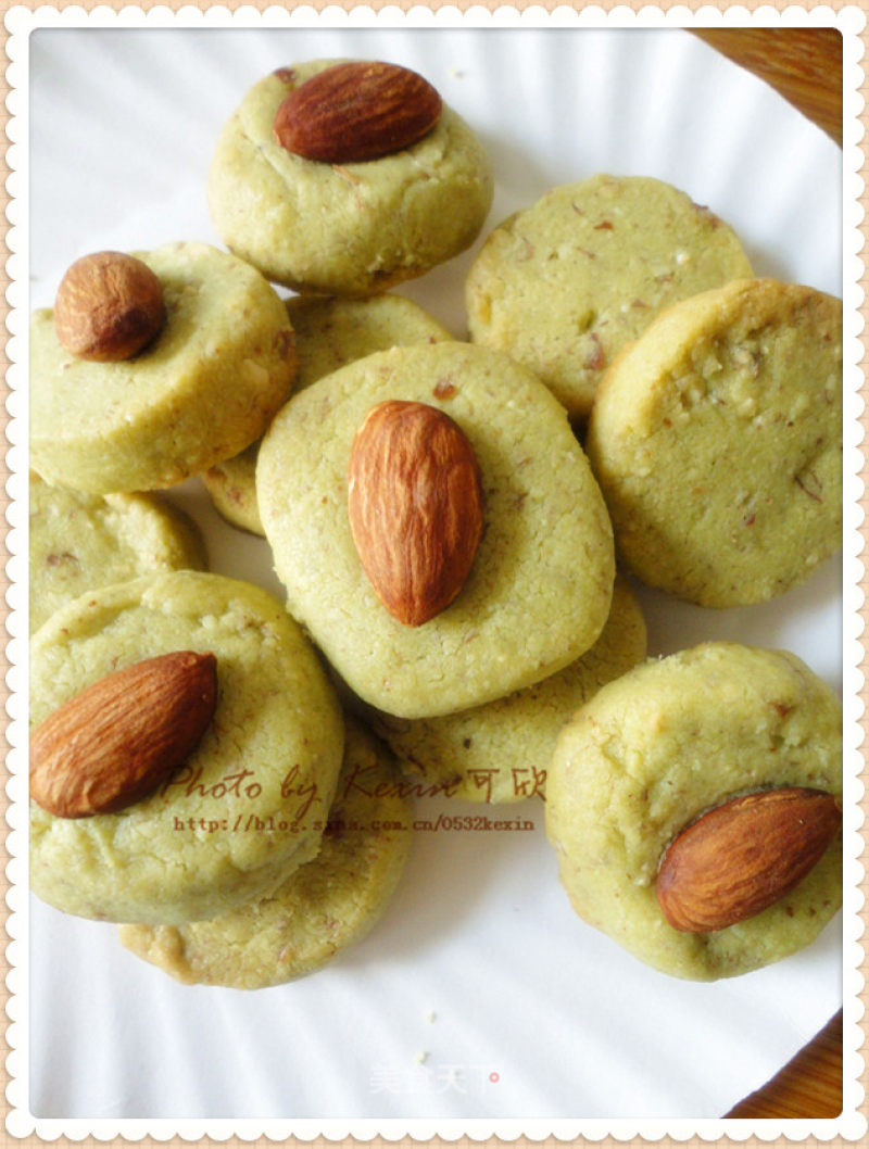 Matcha Almond Crisp recipe