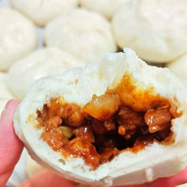 Barbecued Pork Bun recipe