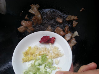 Stir-fried Double Flower with Pork Belly recipe