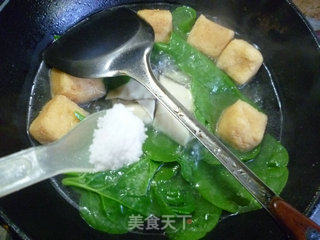 Fungus, Vegetable Oil, Tofu Noodle Soup recipe