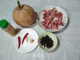 Pumpkin Steamed Spare Ribs recipe