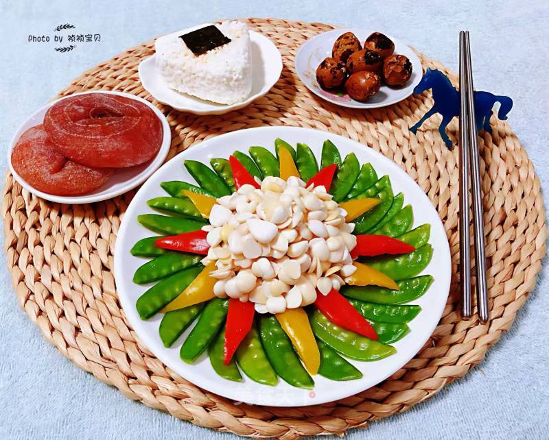 Seasoned Vegetables with Snow Peas#快手素菜# recipe