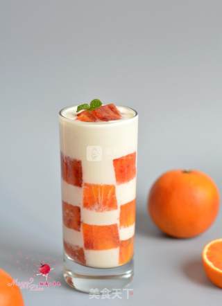 Blood Orange Yogurt Cup recipe