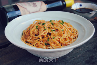 【shanghai】noodles with Peanut Butter and Scallion Sauce recipe