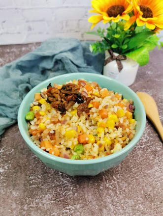 Spicy Fried Rice with Xo Sauce