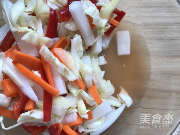 Overnight Pickles---assorted Kimchi recipe