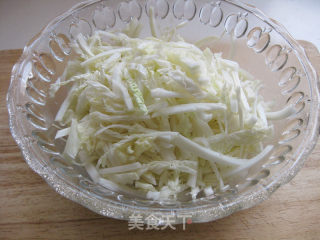 Jellyfish Head Mixed with Cabbage recipe