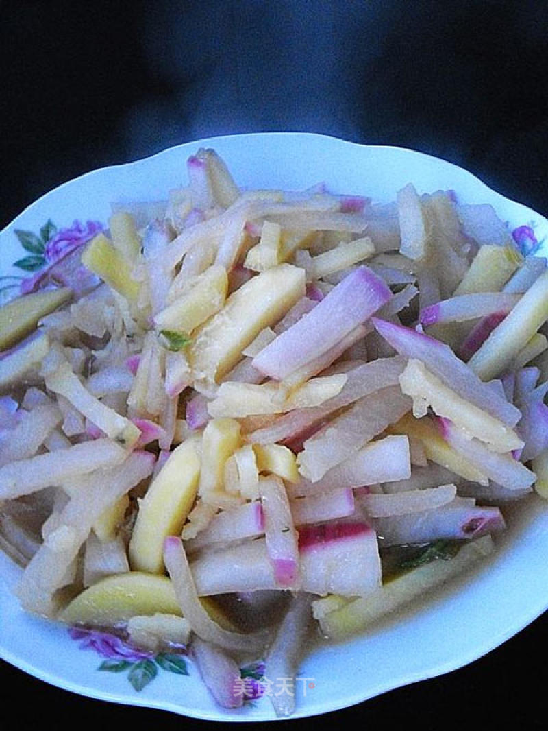 Potato and Carrot Sticks recipe