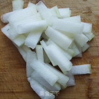 Fried Winter Melon recipe
