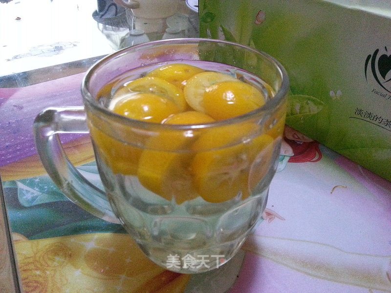 Lemon Honey Kumquat Tea recipe