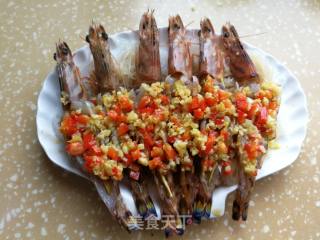 Garlic Open Back Shrimp recipe