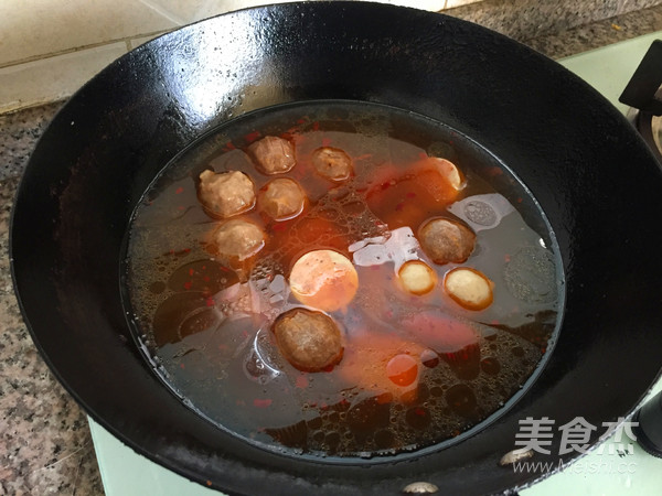 Vermicelli Ball Soup recipe