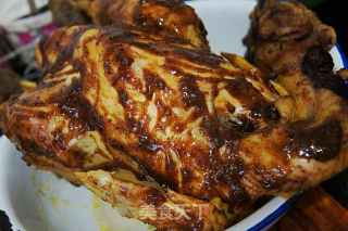 Roasted Chicken with Black Pepper recipe