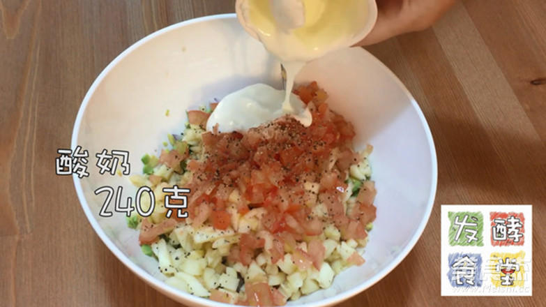 Shrimp and Avocado Soda Salad recipe