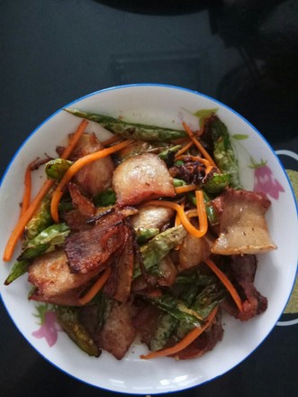 Healthy Oil-free Twice-cooked Pork recipe